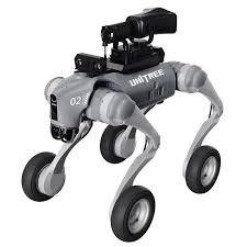 Unitree Go2WENT U2 AI Quadruped Robot Dog with Wheels